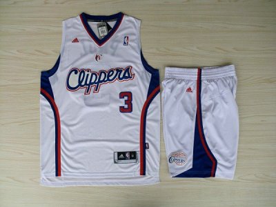 Maillot De Basket Los Angeles Clippers Chris Paul 3 Blanc Survetement